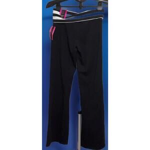 Material Girl Womens Active Yoga Pants Black Size Small